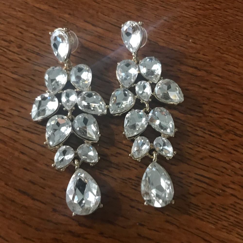 Gorgeous, long, unique  chandelier earrings